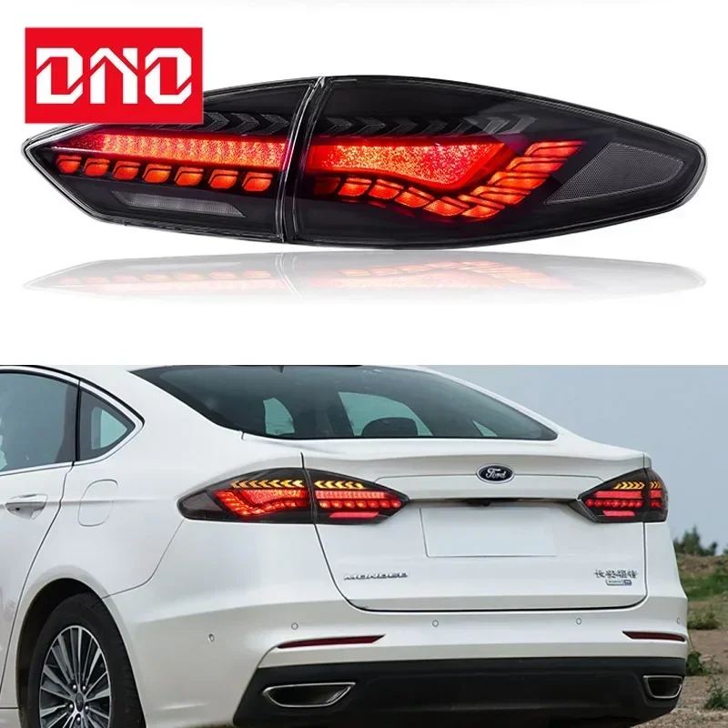 

Автомобильные светодиодные задние фонари 12 В для Ford Mondeo 2019 2020 2021, задние ходовые огни, тормозной сигнал заднего хода, водонепроницаемые автомобильные аксессуары