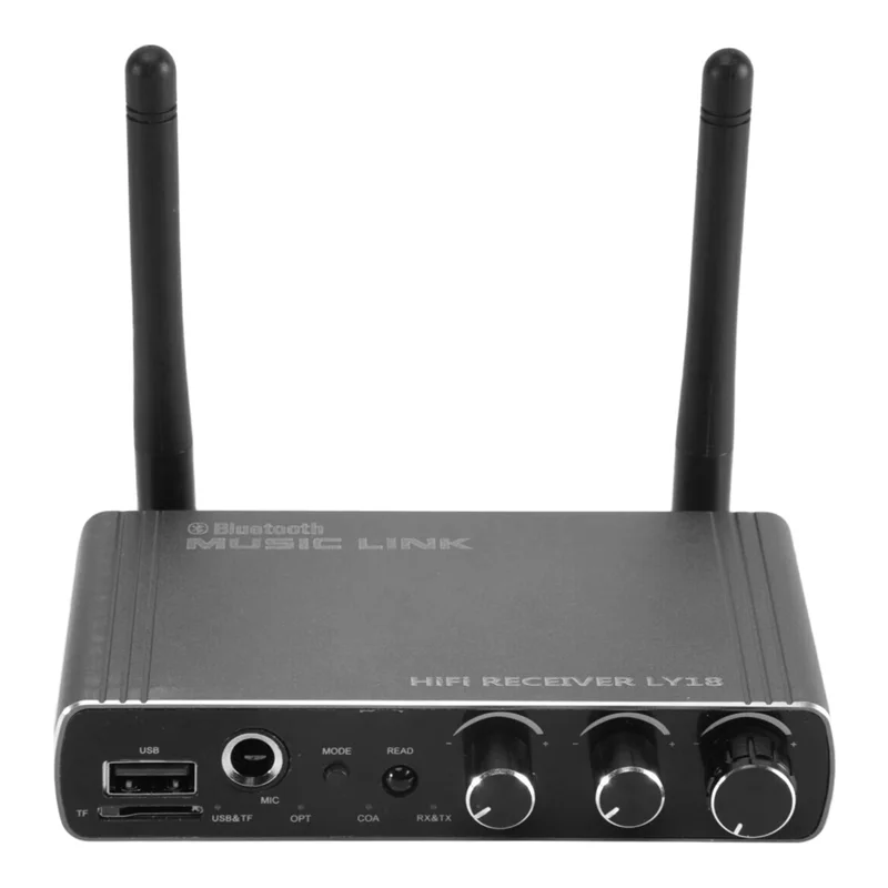 New LY18 HIFI Lossless Bluetooth Receiver Long Distance Bluetooth Adapter 5.4 Adapter Audio Wireless Receiver 6 In 1