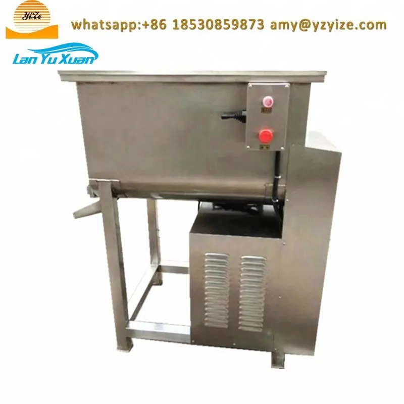 Industrial electric 50L sausage meat stuffing filling grinder food minced meat paste mixer mixing machine