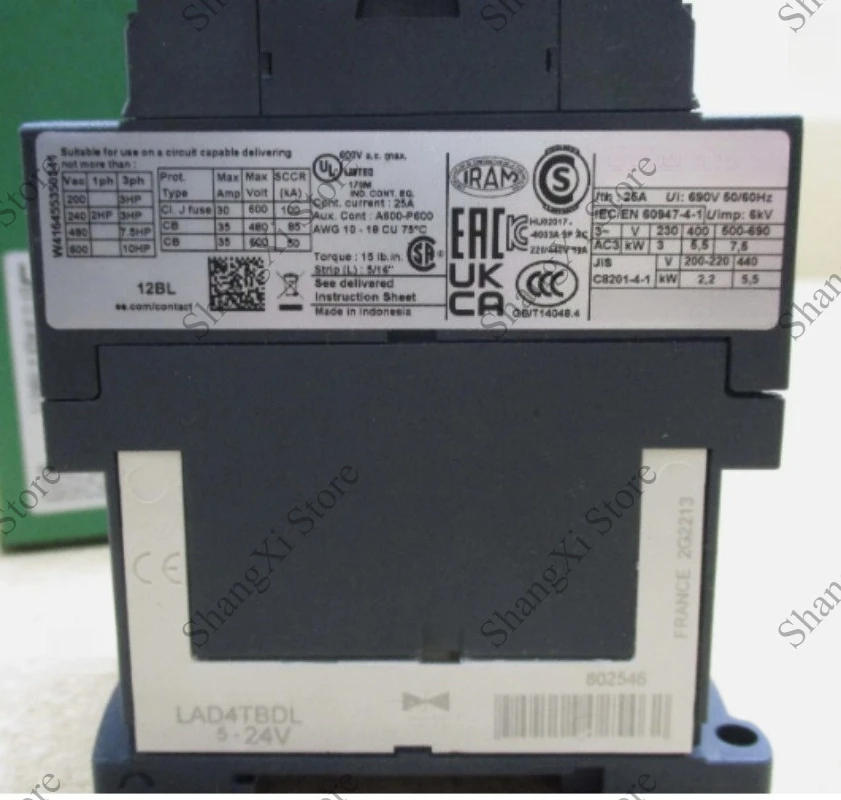 1PC Brand New LC1D12BL Contactor DC24V Fast shipment