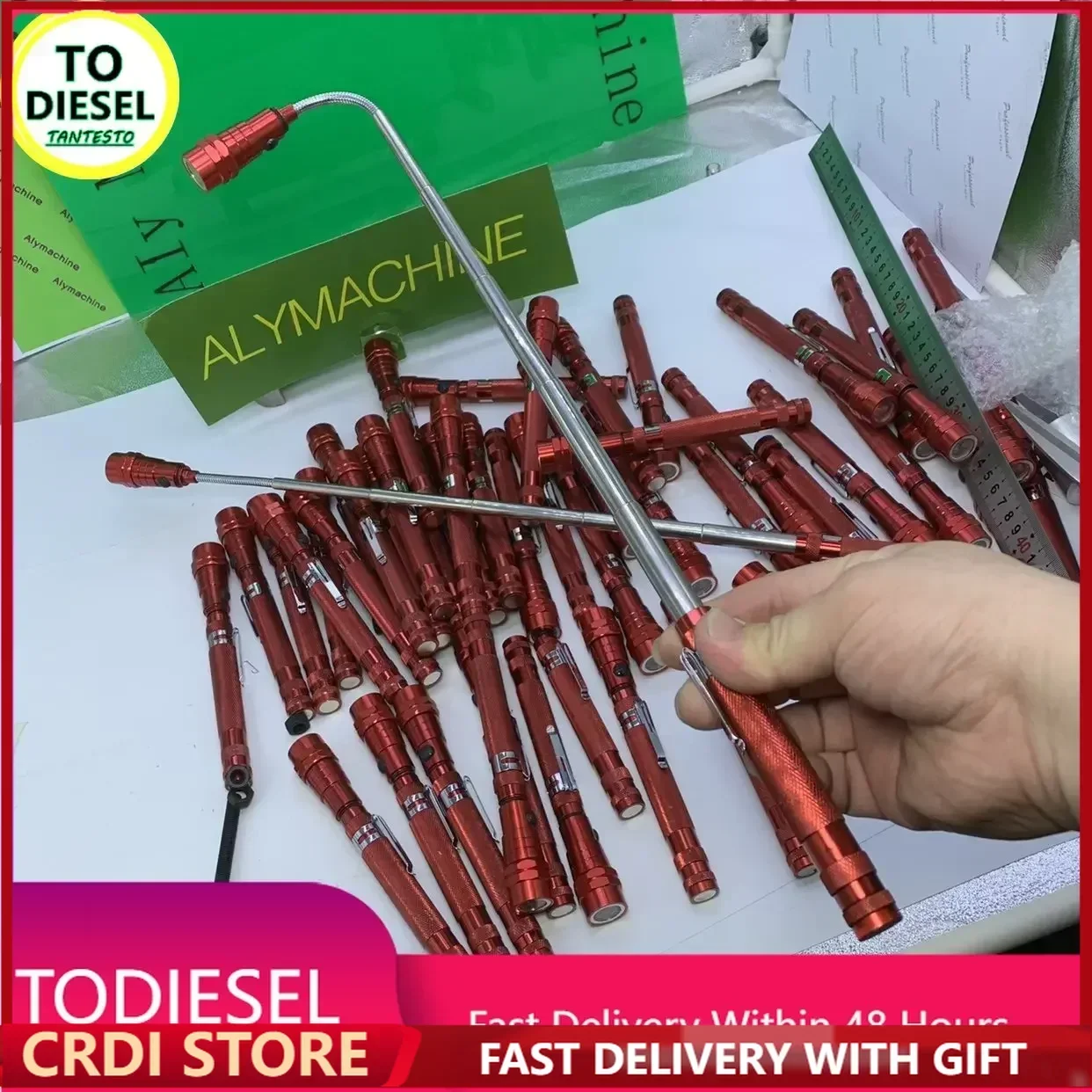 

Automobile Maintenance of Pickup with Double Magnetic Head and Light Parts Common Rail Injector Pump Repair Tools