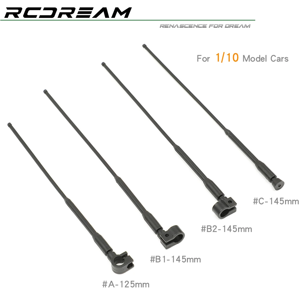 Rcdream Simulation Antenna Decoration Signal Line For 1/8 1/10 1/12 1/14 1/18 Rc Crawler Traxxas Axial Scx10 D90 Rc Car Part