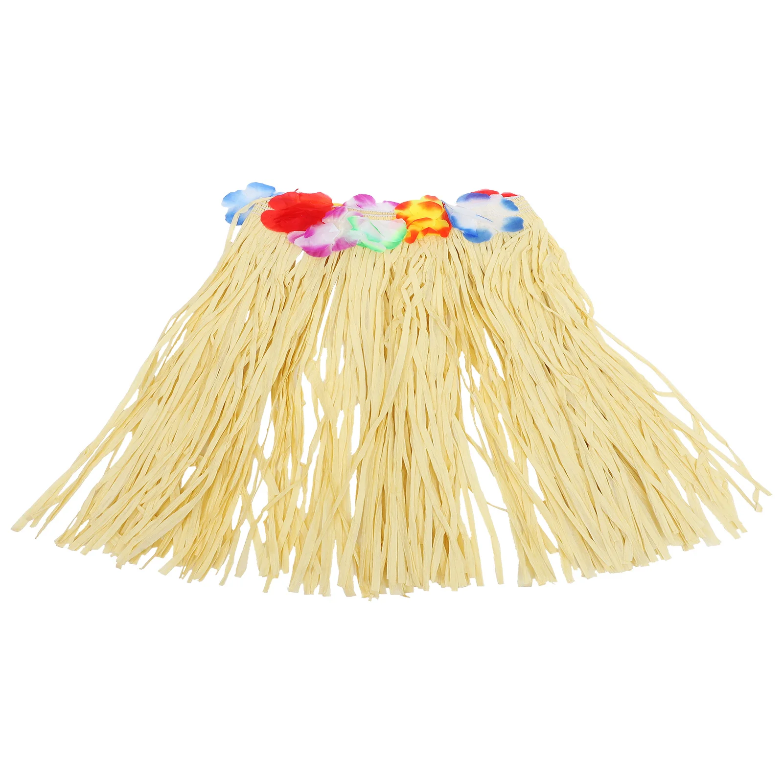 Hula saia premium material de ráfia cintura elástica festa havaiana traje decoração festival desempenho vestido hula saia