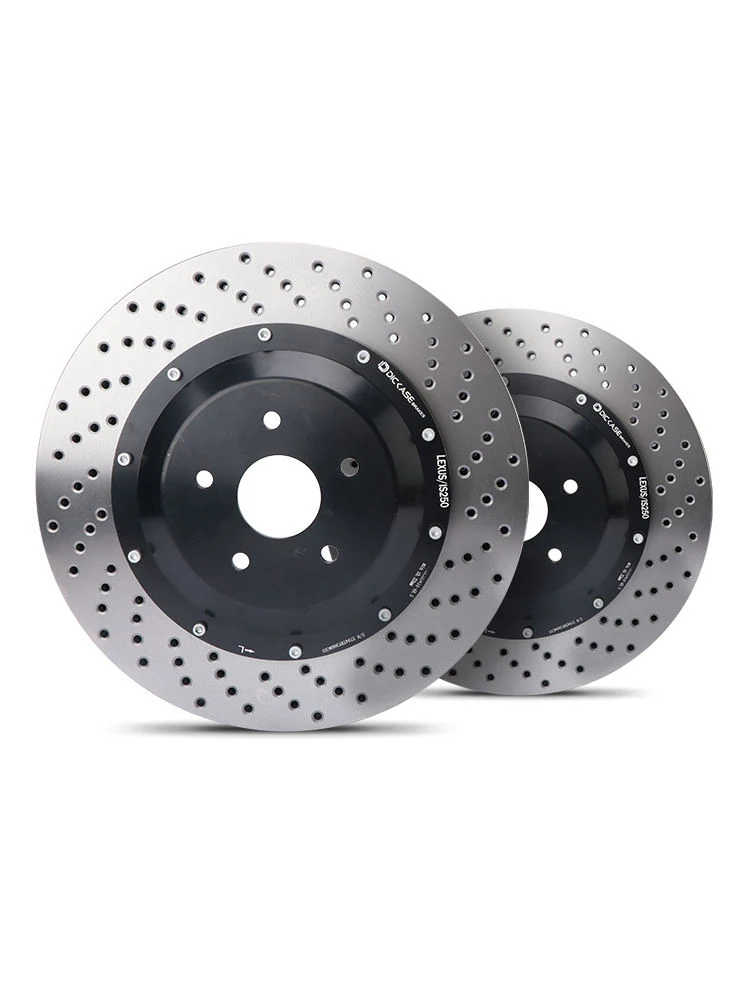 

Передние высокопроизводительные стальные тормозные диски 380 мм с керамическими тормозными колодками