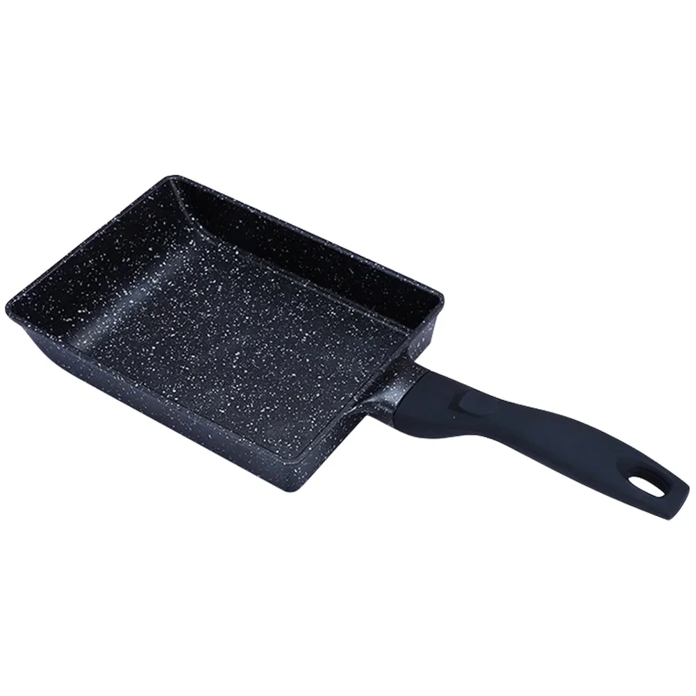 

Nonstick Egg Pan Omelette Skillet Japanese Tamagoyaki Cooking Pans Smooth Easy Clean Flat Base Stove Connection Frying