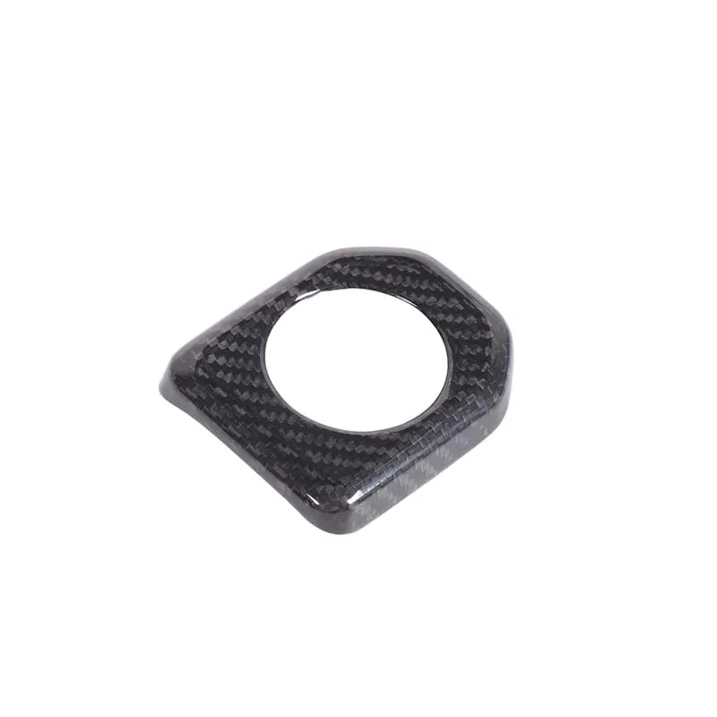 For Toyota Land Cruiser Prado LC250 250 2024-2025 Real Carbon Fiber Car One Click Start Button Cover Decorative Car Accessories