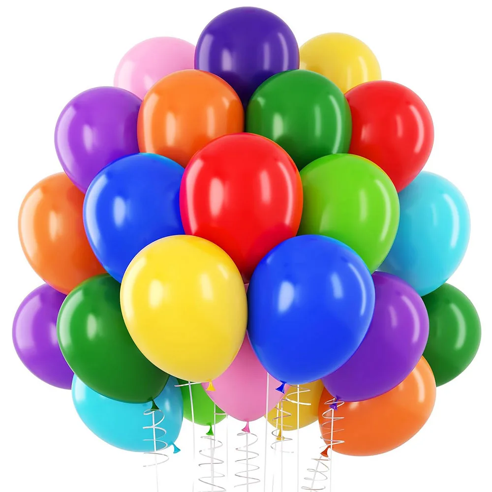 

10/30/50Pcs Matte Balloons Black Red Blue Pink Latex Balloon Gold Balloons for children Birthday Wedding Baby Shower Party Decor