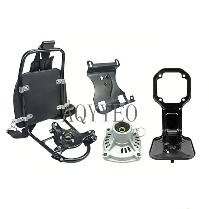 Piggyback Mower Back Frame, 139 Motor a Gasolina, Suporte Universal, Quatro Tempos Brushcutter, Placa de Conexão, 140F, GX35F