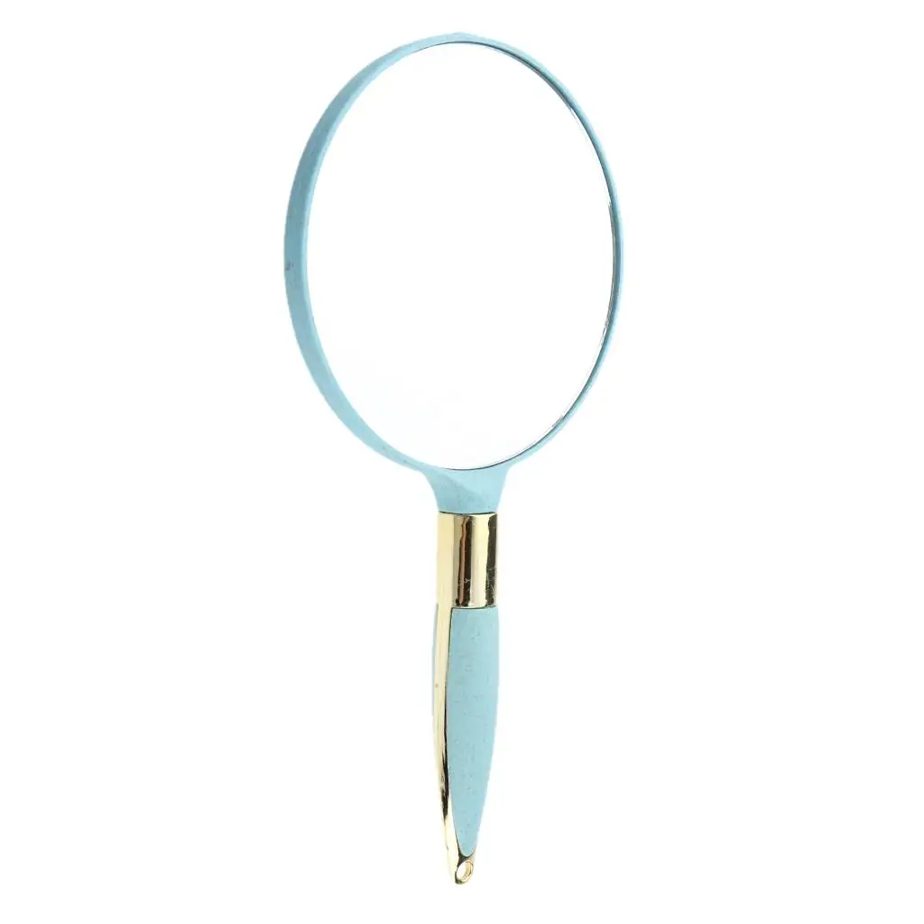 makeup Round Decorative Simple Cosmetic Hand Held Travel Mirrors