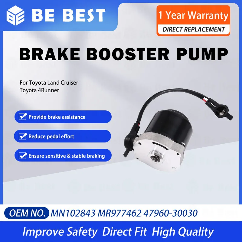 

60 ABS Brake Booster Pump Motor for47960-60010 47960-30030 47960-300Toyota Land Cruiser 1998-2007 Toyota 4Runner 1995-2002