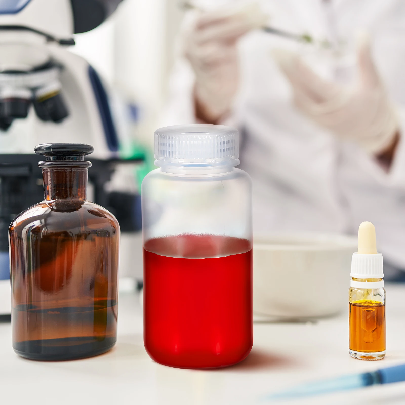 

Lab Reagent Bottle High Temperature Resistance Chemical Storage Bottles Containers