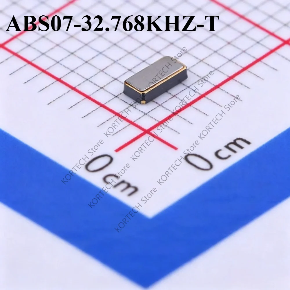 50PCS/Lot Original new  ABS07-32.768KHZ-T  importado 2P 3215 32.768KHZ 12.5PF