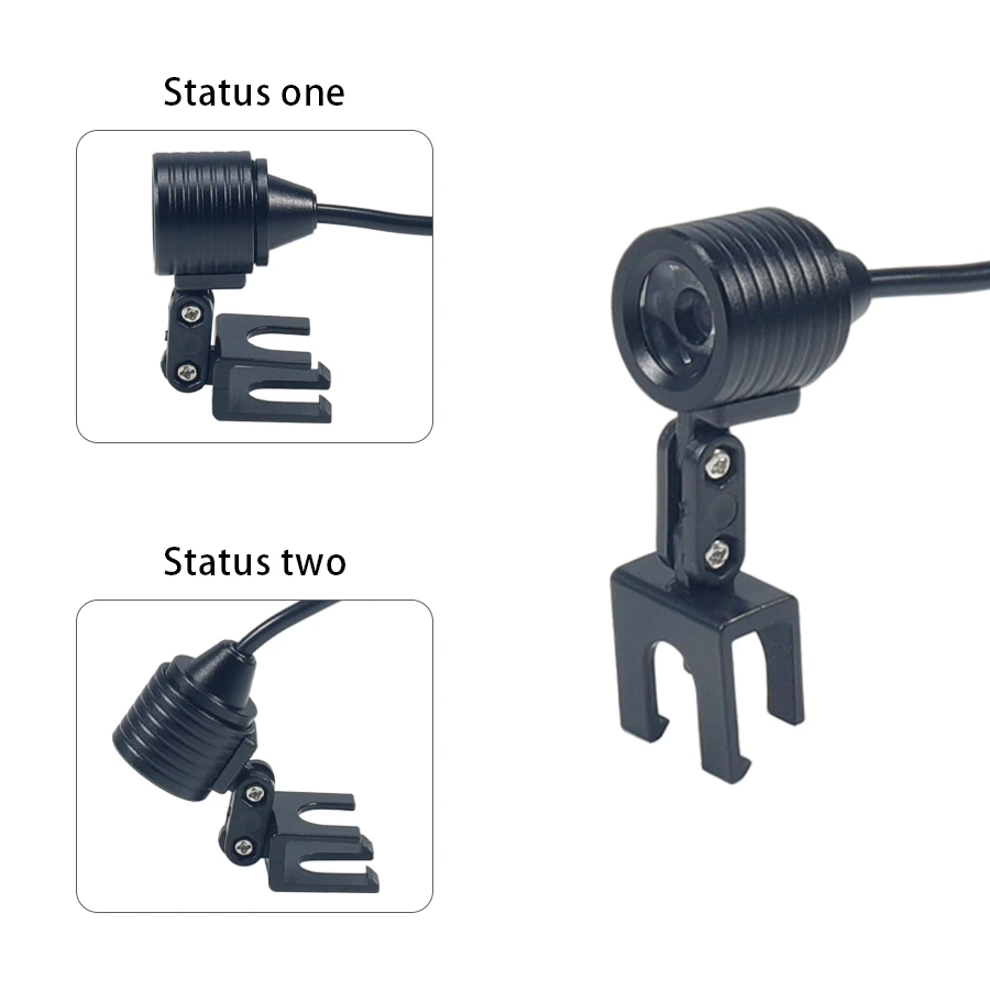 BEEN reflektory chirurgiczne okulary laboratoryjne lampa z klipsem lupy dentystyczne 3W 110-220V uniwersalne oświetlenie aluminiowa obudowa