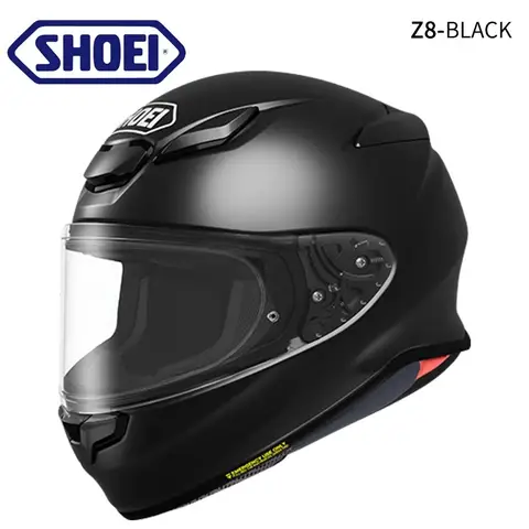 Shoei Z8 밝은 검정색 풀 페이스 헬멧 RF-1400 NXR2 오토바이 헬멧 라이딩 모토크로스 레이싱 모토바이크 헬멧