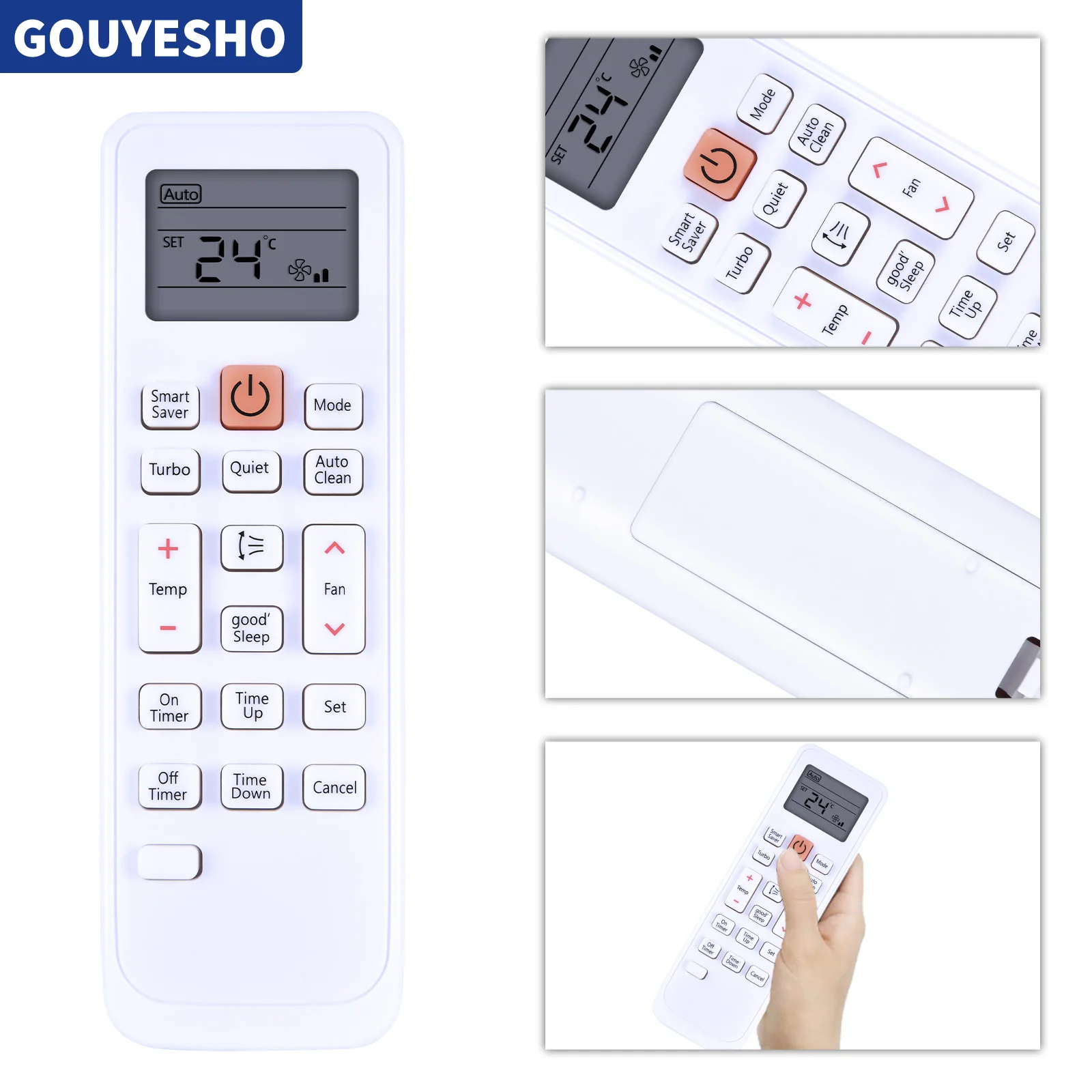 New Remote Control Use for Samsung DB93-11489L DB63-02827A DB93-11115U DB93-11115K KT3X002 KT3X00 Air Conditioner Conditioning