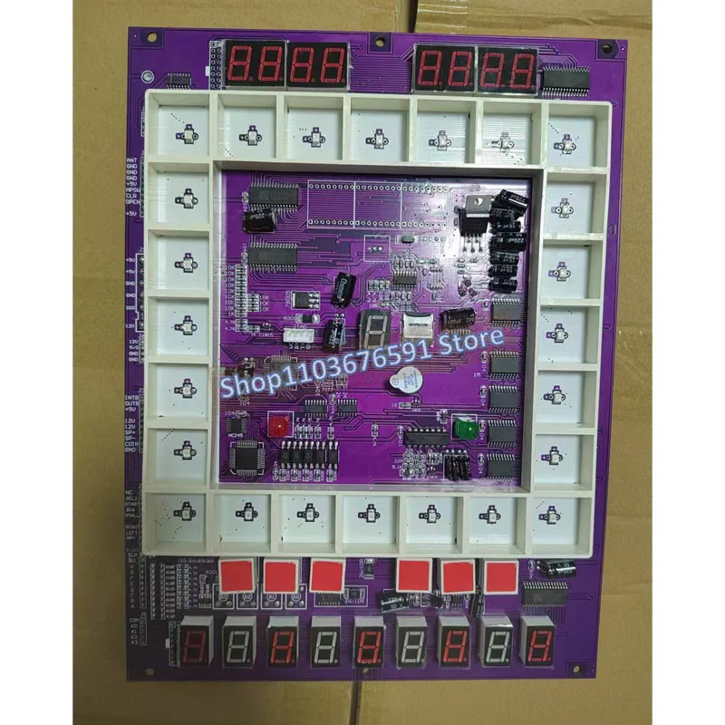 Mario PCB Game board no caps with Wiring