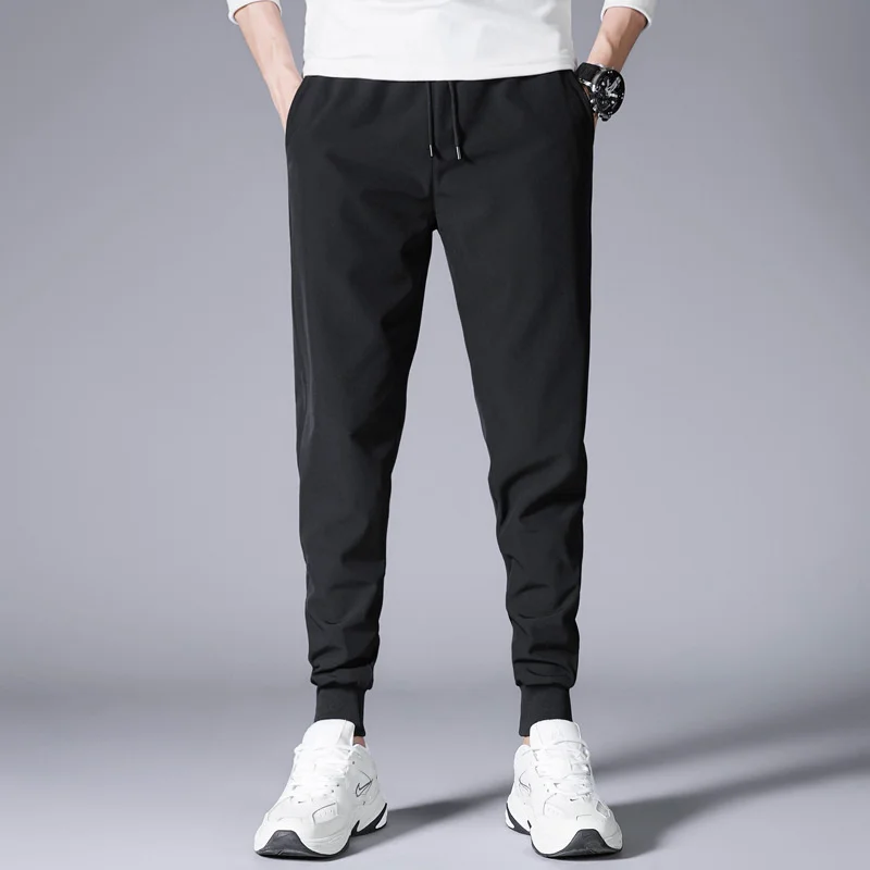 

Jogger Pants Men Nice Spring Autumn Tracksuit Men Casual Pants Straight Loose Legged Track Pants Men Sweatpant