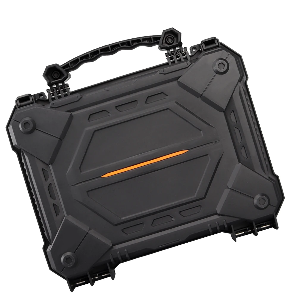 

32Cm Black 12.6 Inch Waterproof Dustproof Tool Box High Density Sponge Shockproof For Camera Digital Accessories Storage