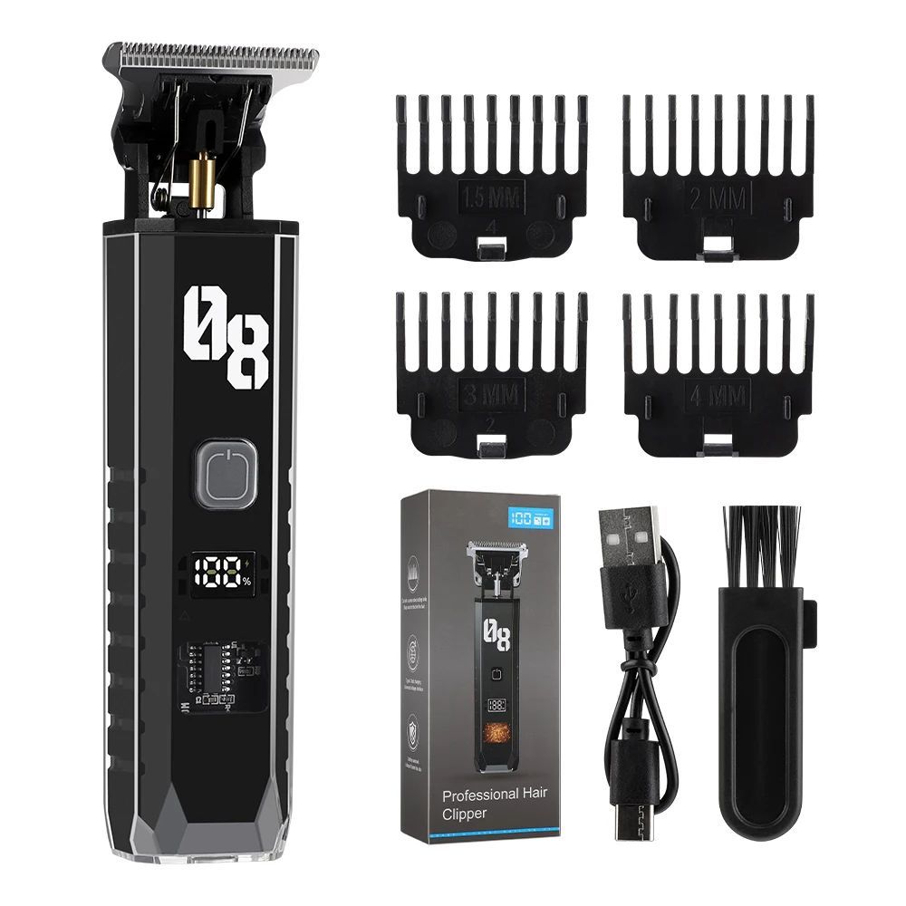 

Профессиональные машинки для стрижки волос для мужчин, набор для домашней стрижки премиум-класса, беспроводные машинки для стрижки волос и триммеры, перезаряжаемый набор для мужчин