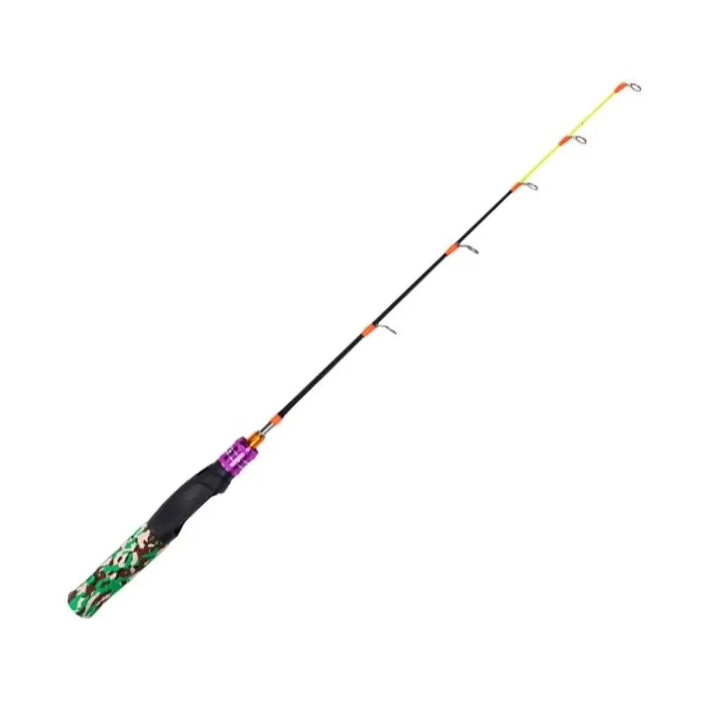 Fishing Pole Carbon Material Ice Fishing Rod 61cm Length Shrimp Fishing Spinning Rod Raft Design Winter Fishing Rod Carp Fishing