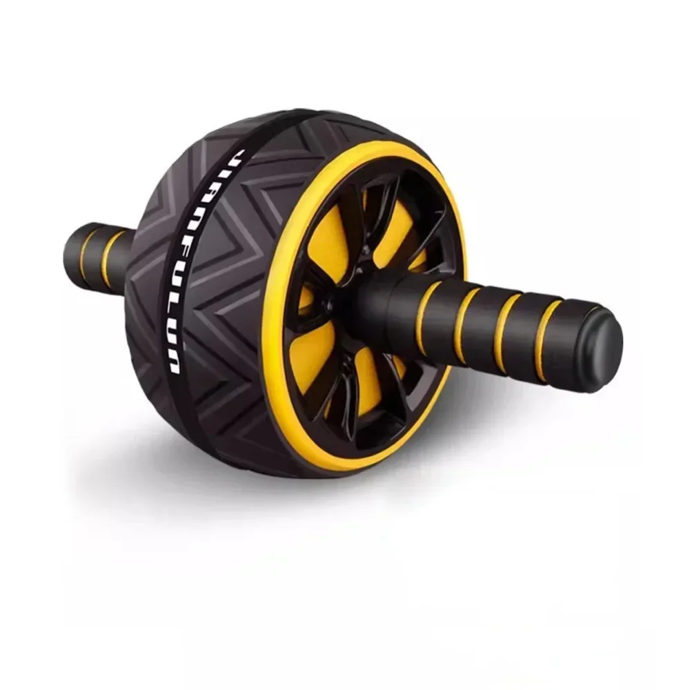 Doppelrad-Kerntrainer Bauchroller Multifunktionales Fitnessgerät Tägliches Core-Training Sicherer Rutschfester Sockel Geeignet für Männer und Frauen – Detail 9