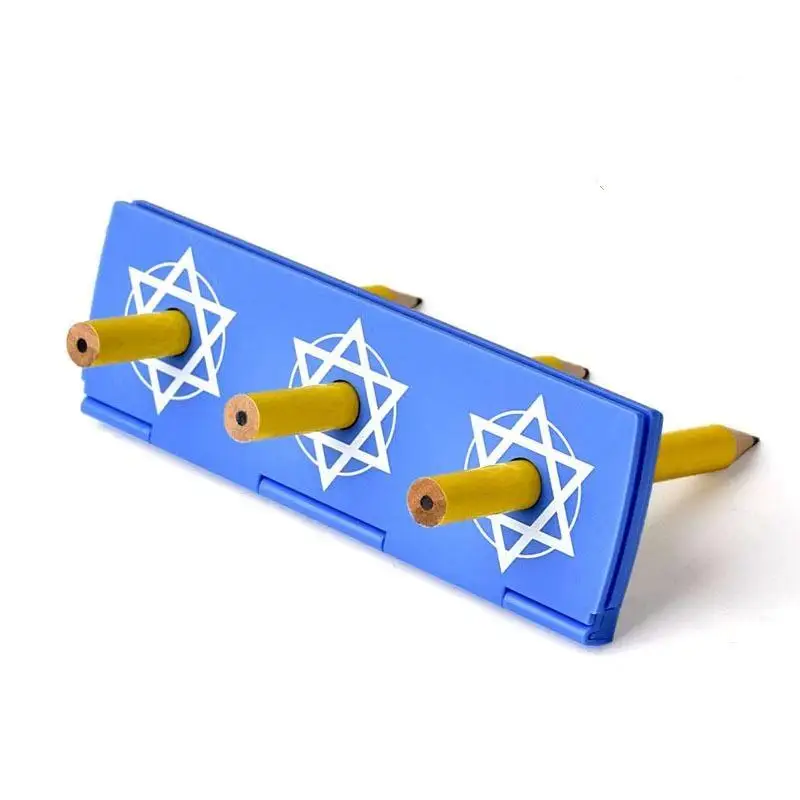 Pencil Penetration Coins Magic Tricks Magia Trick Toys Children Easy Close Up Fun Magic Props Easy To Do