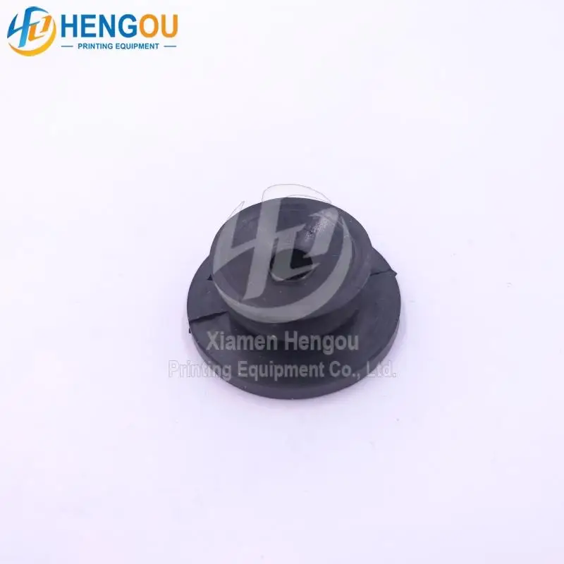 Black rubber sucker size 31x6x12mm