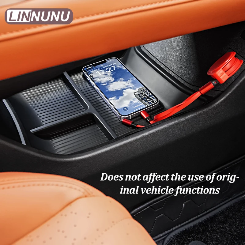 Linnunu Fit for Deepal S07 L07 Sl03 Cars Accessories Car Central Control Storage Box Car Accessories Protective Mat