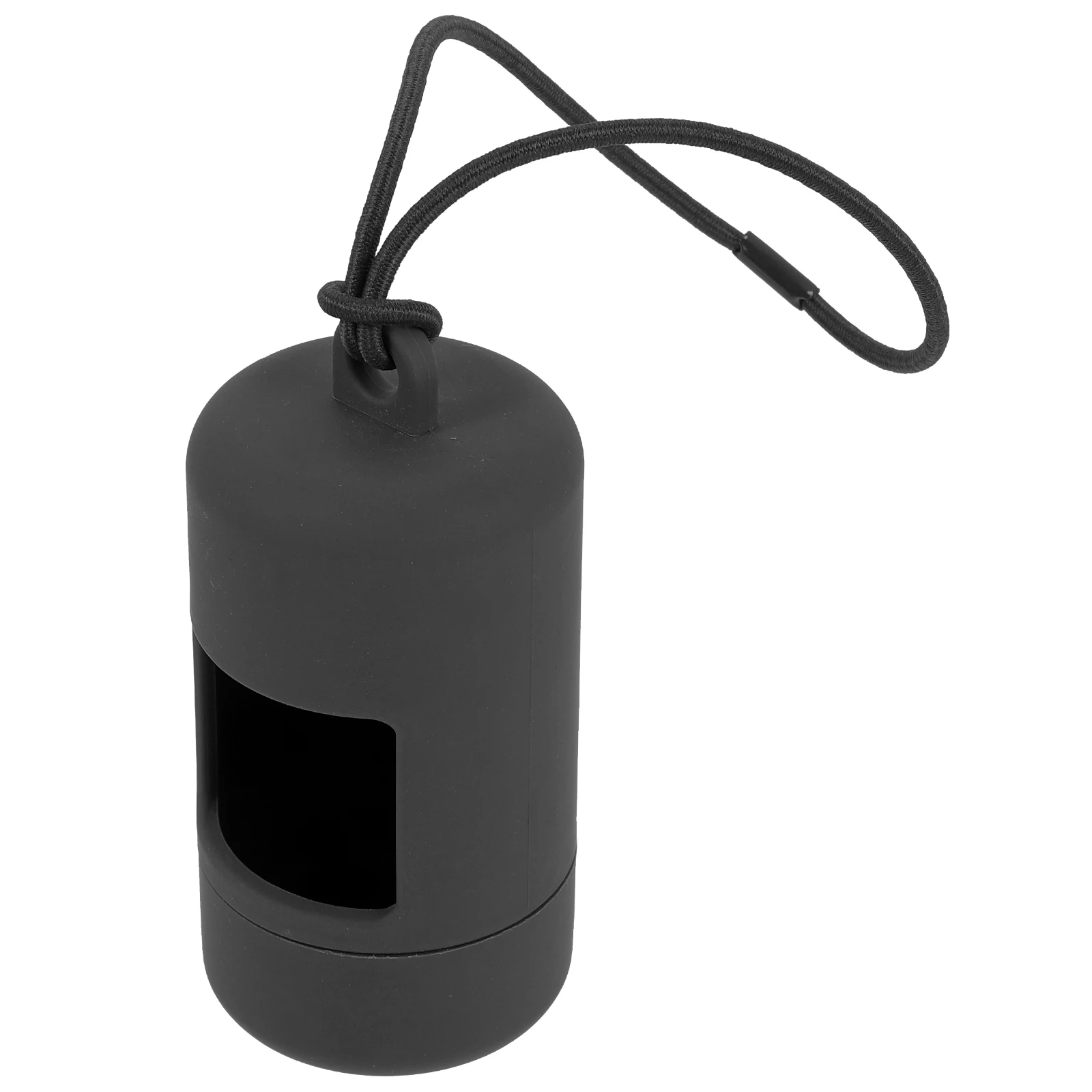 

Portable Poop Bag Dispenser Black Waste Bags Holder for Dog Walking Reliable Materials Pet Supplies Cleanliness Tools