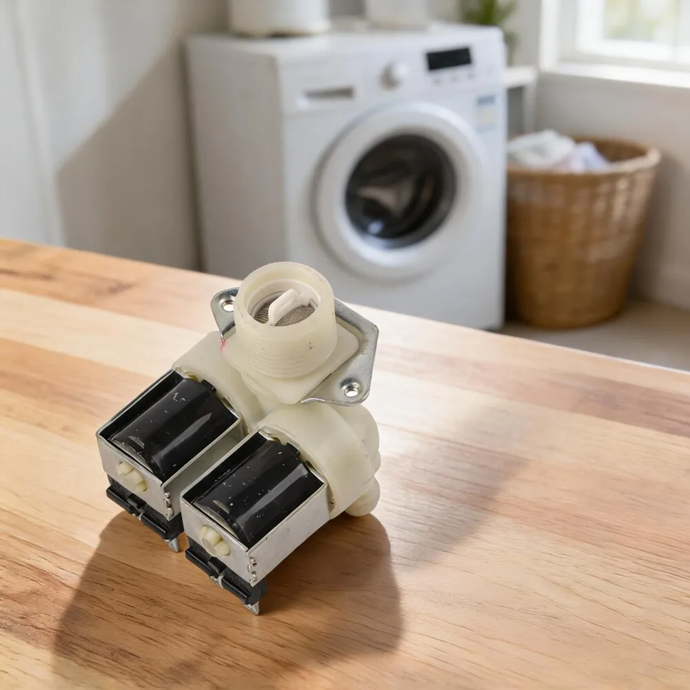 FPS 180A Washing Machine Inlet Solenoid Valve Replacement for Fully Automatic Washer 8cm x 7cm x 6.5cm Metal Plastic