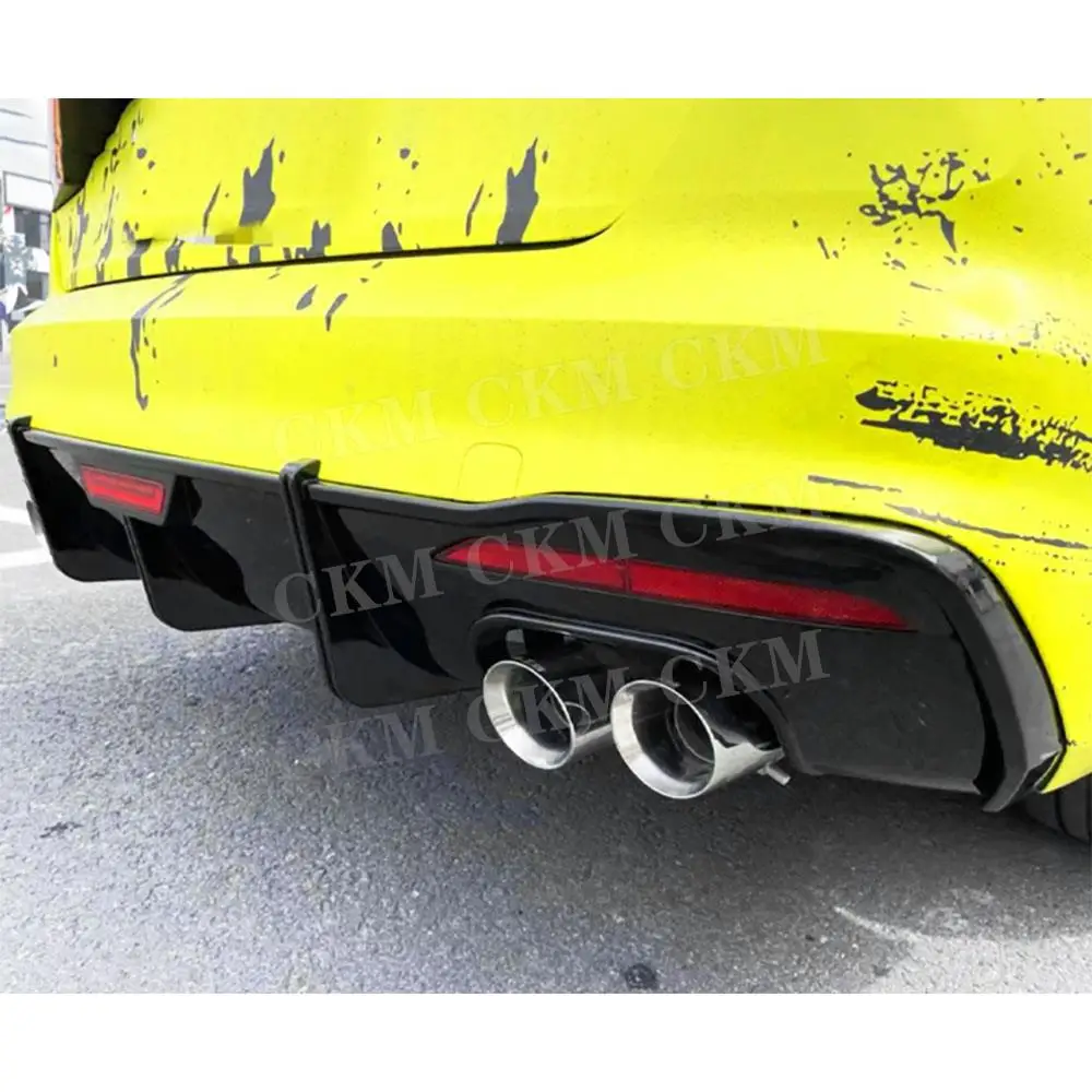 

Обвесы из углеродного волокна, задний бампер, диффузор для губ, разветвители, задний диффузор со светодиодной подсветкой для Audi A4 S4 Sline B10 Sedan 2020-2022