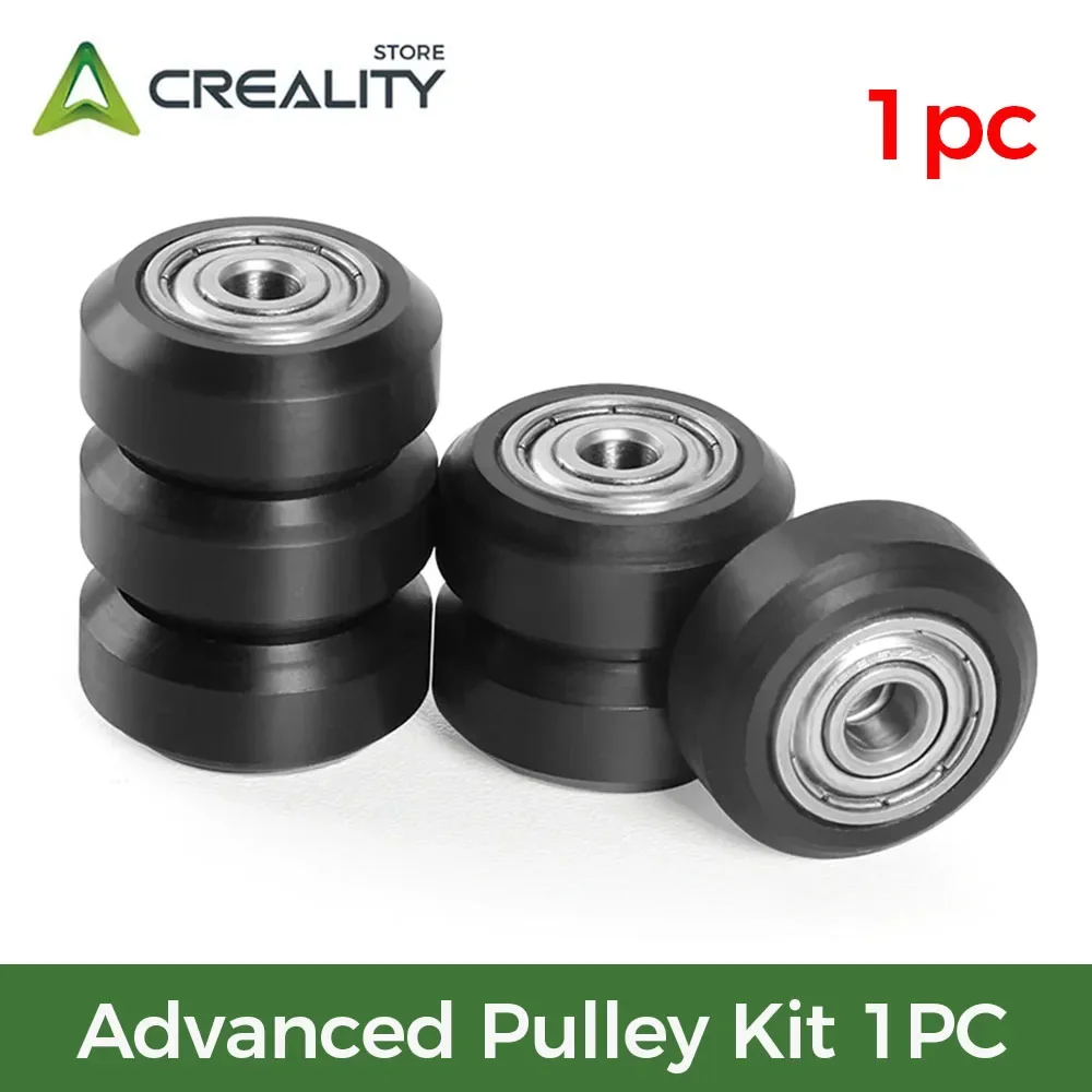 Creality 1PC Embedded Bearing Pulley POM 3D Printer Part for Carriage Plate Bearing Groove Guide Round Gear Wheel 1PC