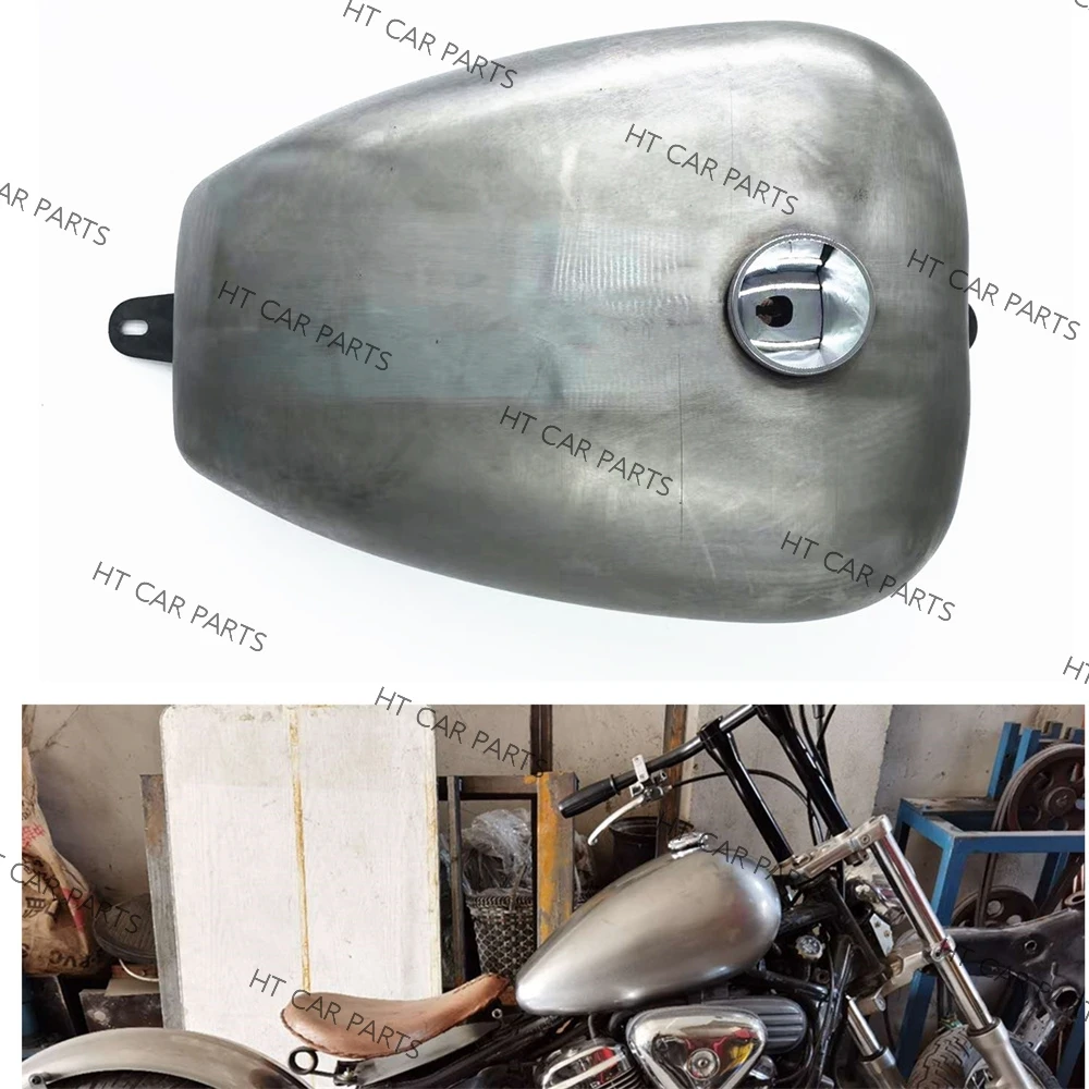 

Motorcycle Vintage Fuel Tank Gas Retro Petrol Tank For Honda Steed 400 600 17L Handmade Motorcycle Gas Fuel Tank