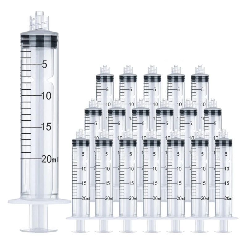 5ml/10ml/20ml/30ml/50ml/100ml Syringe Without Needle Screw Storage Crimp Dispensing Lock syringe