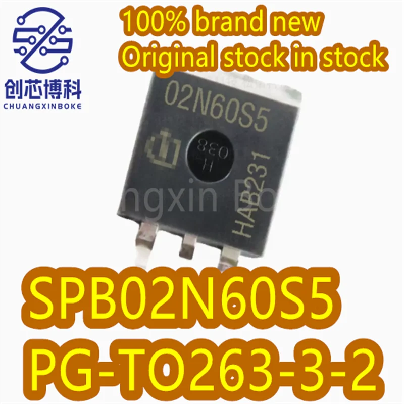 SPB02N60S5 SPB02N60S5ATMA1 02N60S5 Main business: high current, low internal resistance