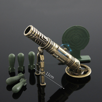 Ornamental Metal Cannon Decoration Mini Artillery Military Toy Arsenal Gift Armament Collection Decorative Arms Miniature Mortar