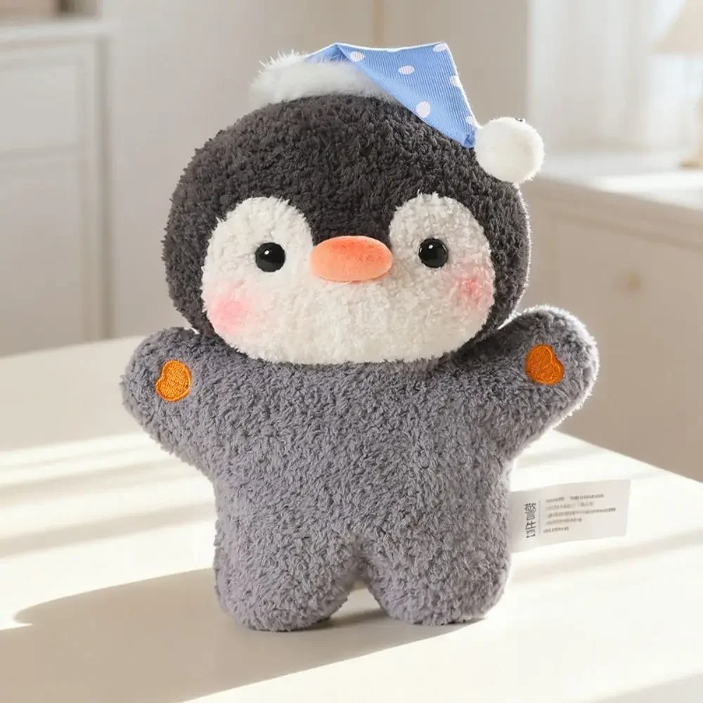 Cute Super Soft Soothing Bean Bag Scented Particles Fluffly Animal 17cm Sleeping Hat Design Stuffed Animal Beanbag Home Decor