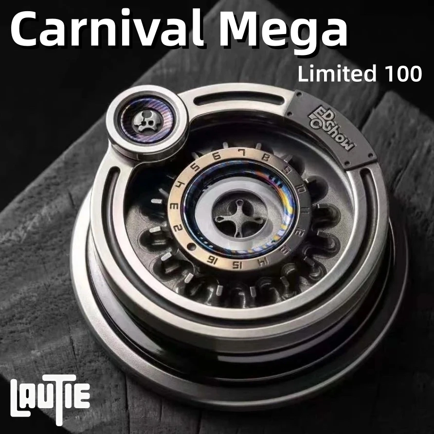 LAUTIE カーニバル メガ スピナー 2099 シリーズ ジルキュティ パッチ フィジェット スピナー オフィス デスク アクセサリー 限定版 EDC ショー
