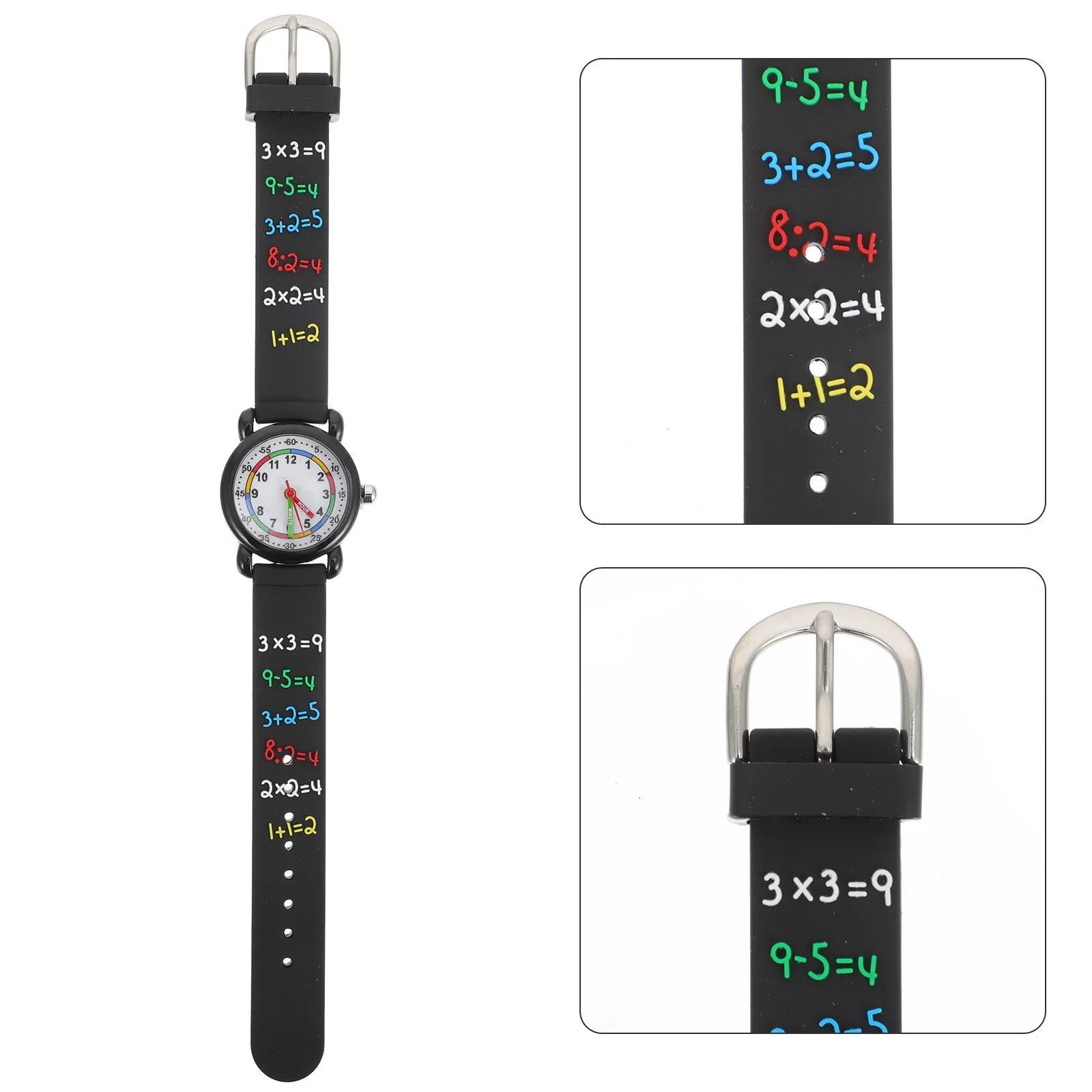 

Часы с мультяшным дизайном, легкие, компактные, с 3D-дизайном, водонепроницаемые, с удобным считыванием времени, для школы, дня рождения, Рождества