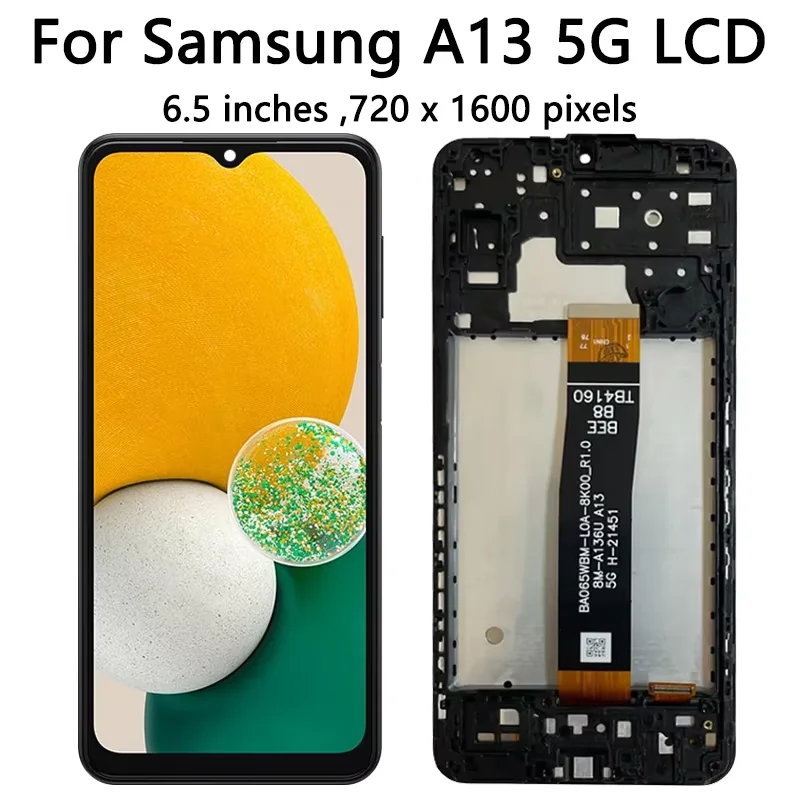 High Quality For Samsung A13 4G 5G LCD Display Touch Screen Digitizer Assembly For Samsung A13 LCD A135 A135F A137 A136U