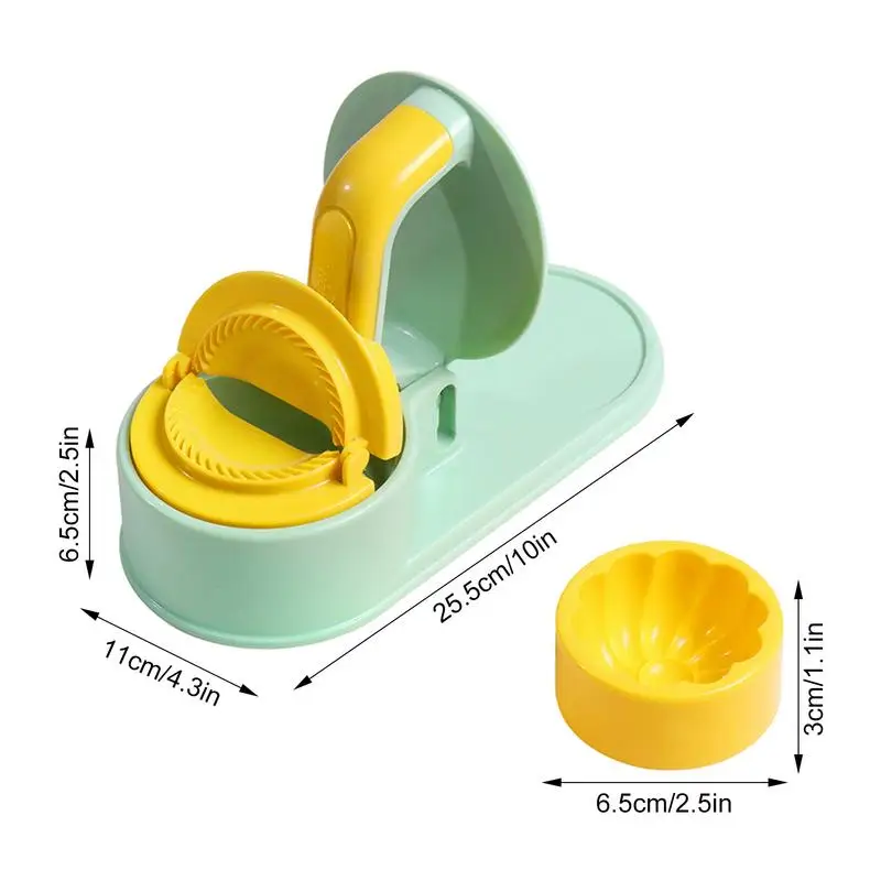 2 In 1 Dumpling Mold Press Dough Presser Dumpling Wrapper Mold Safe And Convenient Kitchen Dumpling Making Tool For Friends And