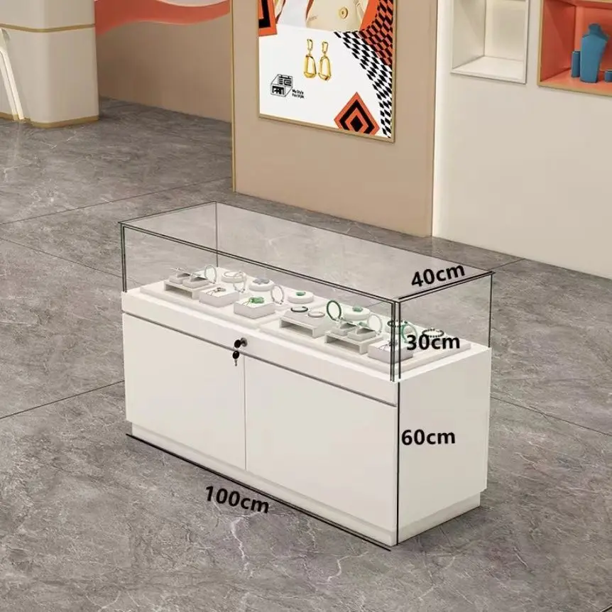 Jewelry display case, mobile phone, glass display case, product exhibition cabinet, museum cultural relics display table