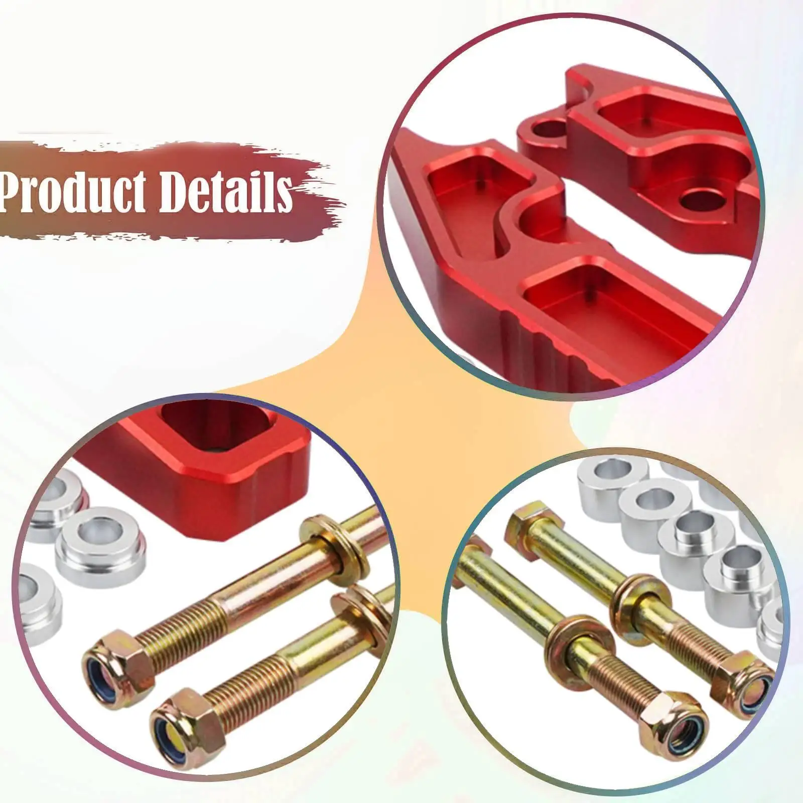 Rear Tow Hooks Heavy Duty Aluminum Alloy Direct Replace Parts for Toyota for tacoma 2024 2025 2026 Repair