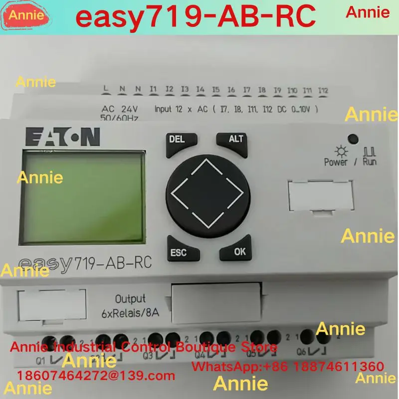 

совершенно новый контроллер ПЛК easy719-AB-RC