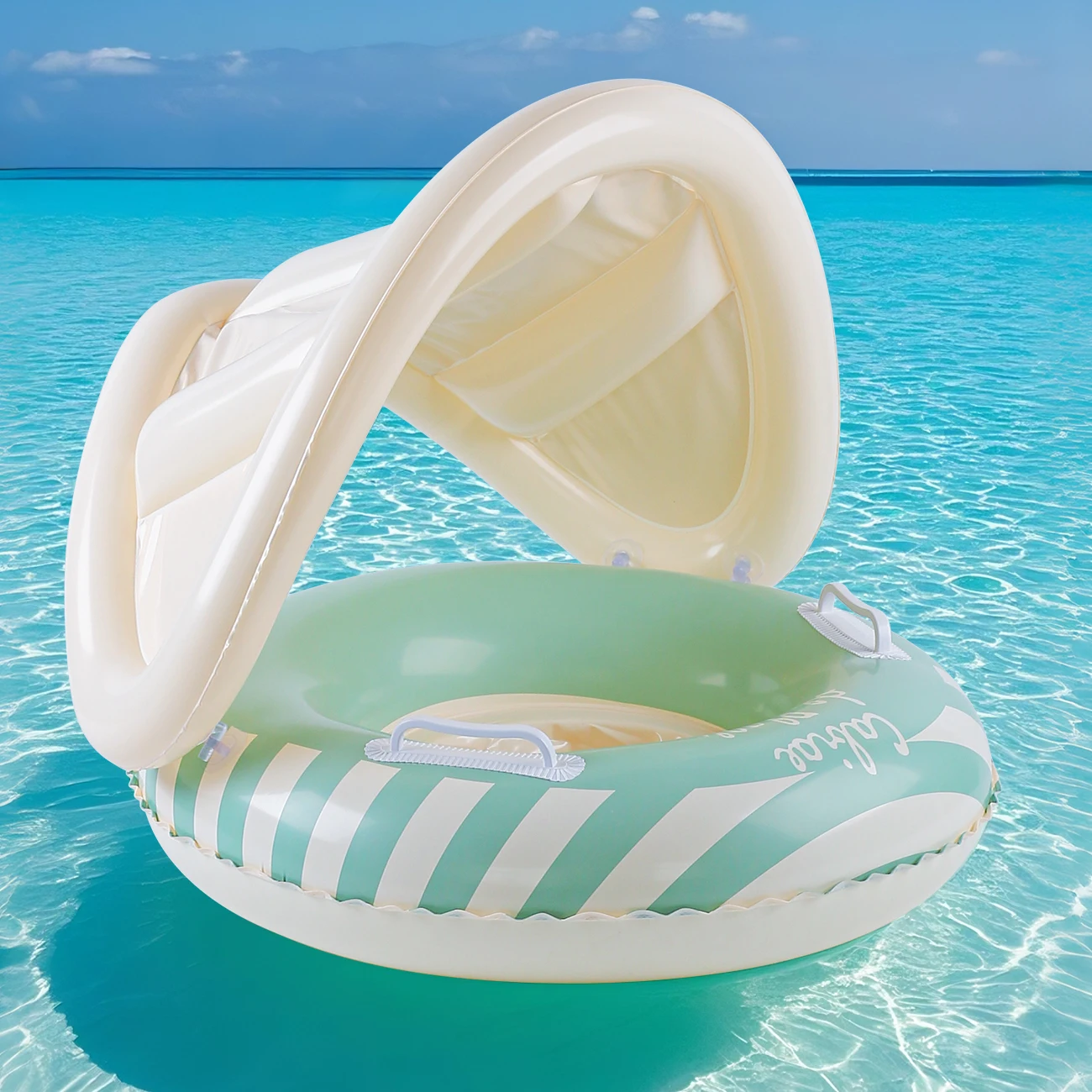 قطعة واحدة من كراسي الاستلقاء القابلة للنفخ على الطراز الشمالي، عوامات حمام السباحة الصيفية النابضة بالحياة لحفلات الشاطئ وحمام السباحة