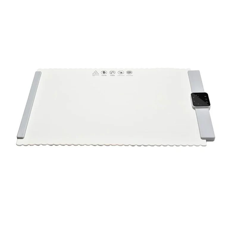 Tappetino riscaldante in silicone ABAG Premium per alimenti con 3 controllo della temperatura regolabile Scaldavivande pieghevole e portatile Spina americana 66 * 39
