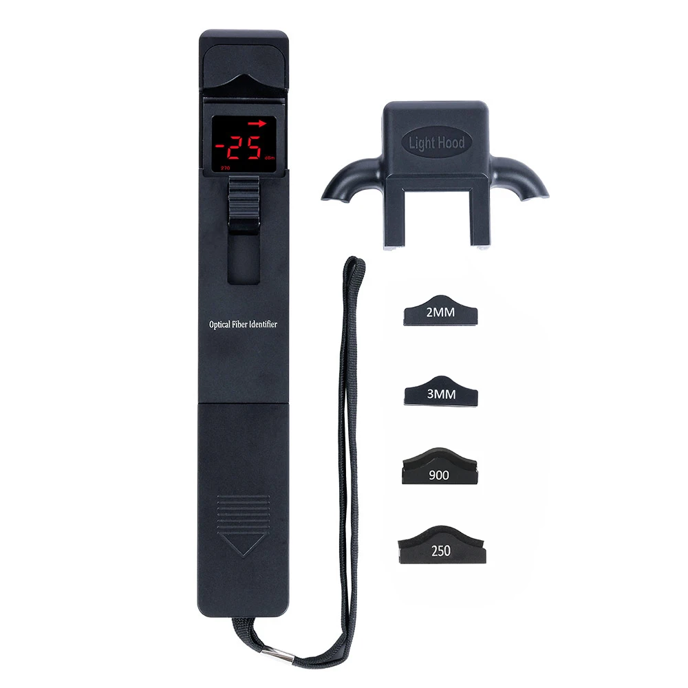 Komshine KFI-35 Fiber Optic Identifier Cable Tester Live Detector Identifier SM and MM Fiber Cable KFI35 800-1700nm 1mm InGaAs