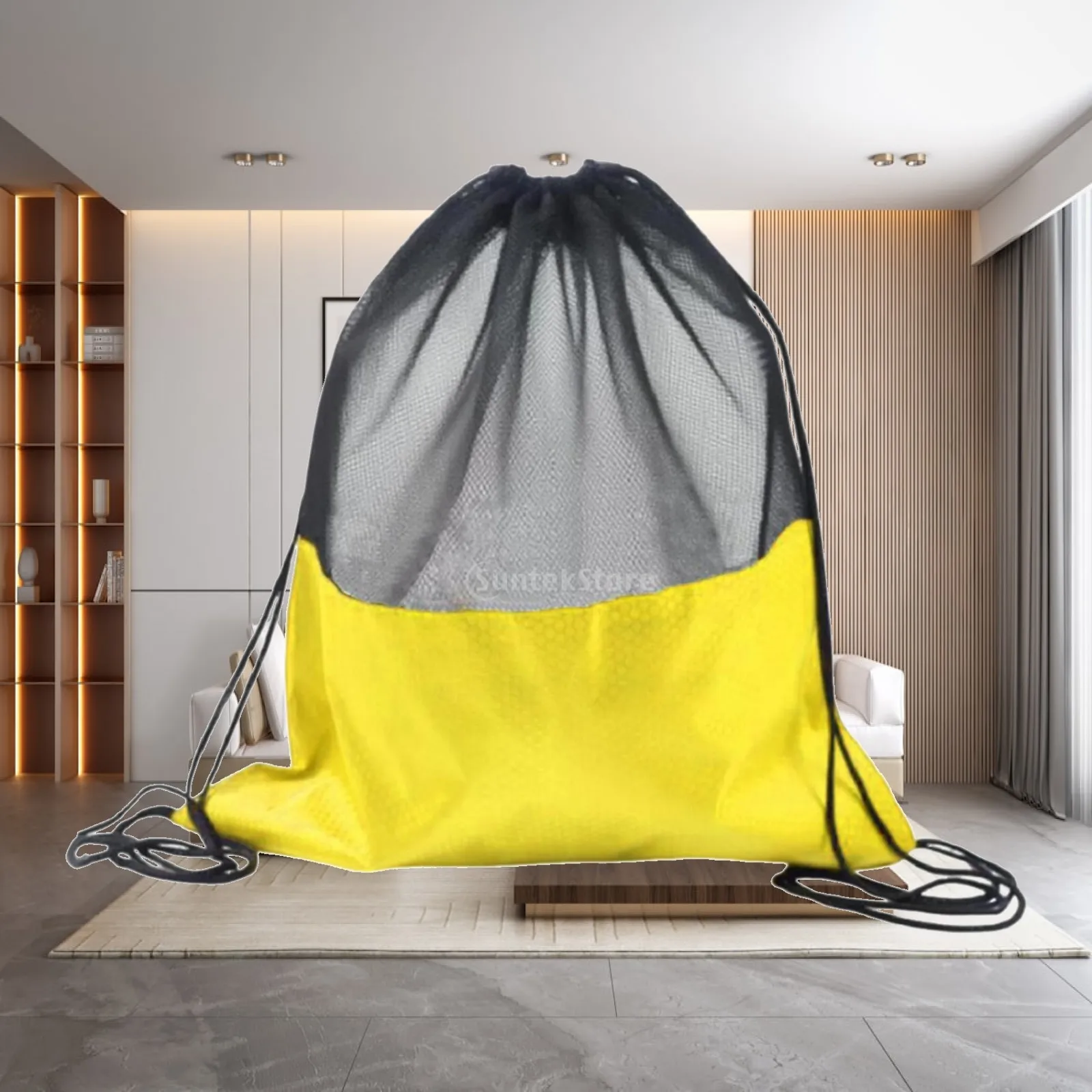 Basketball Shoulder Bag Wear Resistant Sports Gym Bag Outdoor Day Pack Drawstring Bag Sports Ball Carry Bag for Softball Travel