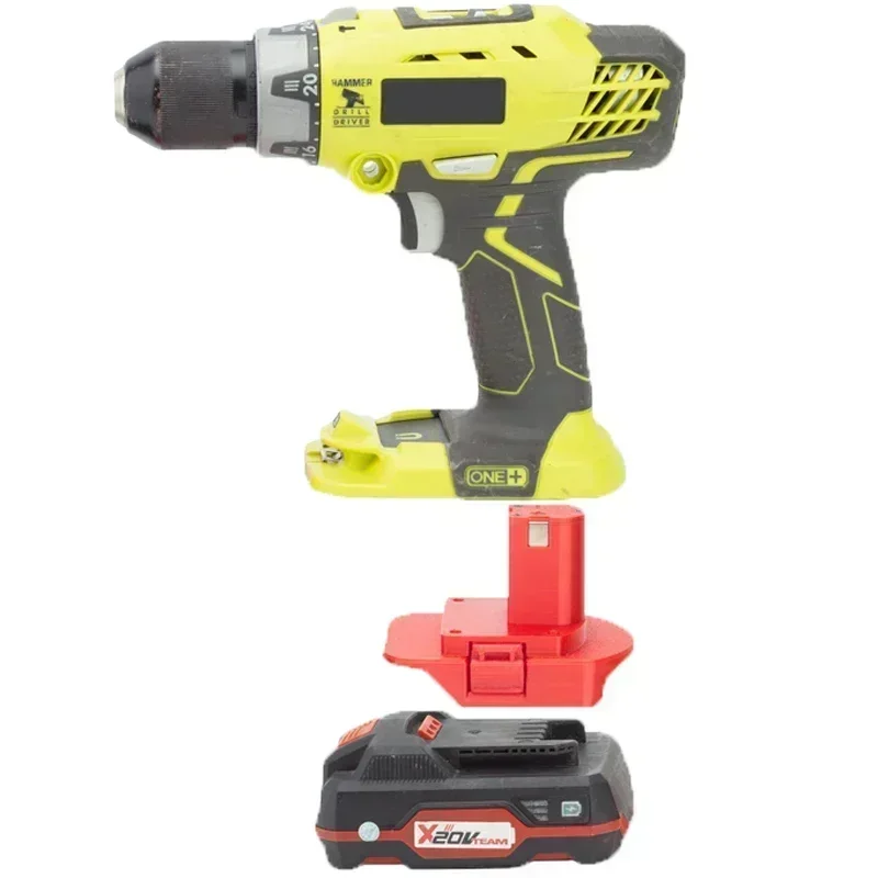 Imagem -04 - Conversor de Bateria para Ryobi Bosch Hitachi 18 20v Série de Ferramentas para Lidl Parkside X20v Adaptador de Bateria de Íon-lítio Acessórios de Ferramenta Elétrica