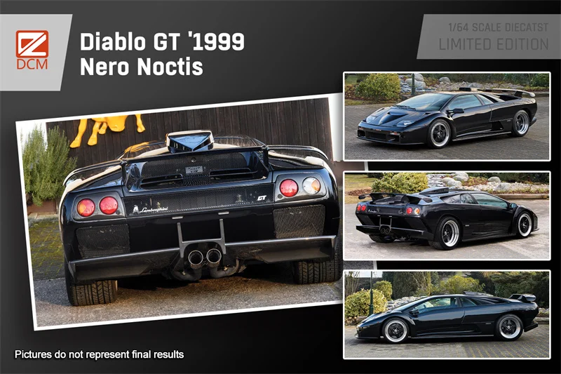 

(Pre-order) DCM 1:64 diablo GT'S 1999 Diecast Model Car